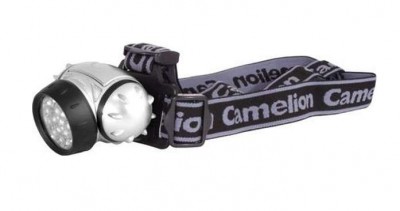 Фонарь налобный LED 5321-3Mx (3 ультра-ярких LED 2 режима; 3хR03 в комплекте; метал.) Camelion 7971