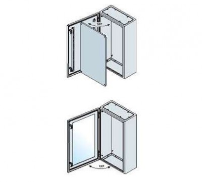 Корпус шкафа IP65 (дверь со стеклом) 1200х600х300мм ABB SRN12630VK