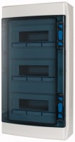 Шкаф навесной 3 ряда 36-мод. УФ-стойкий поликарбонат индустриальная серия; N/PE клеммы в комплекте IKA-3/36-ST-UV IP65 EATON 174192