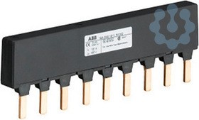 Разводка шинная 3ф PS4-3-0 до 108А для 3-х автоматов типа MS450; MS495; MS497; MO450; MO495; MO496 без доп. контактов AB