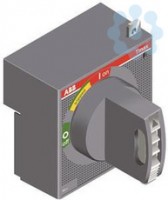 Рукоятка поворотная на дверцу RHE_B T4-T5 W (только основание для выкатного выкл.) ABB 1SDA054935R1