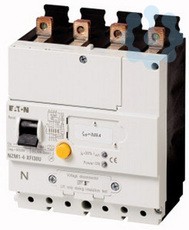 Блок защиты от токов утечки 4п 300мА установка снизу выключателя NZM1-4-XFI300U EATON 104613