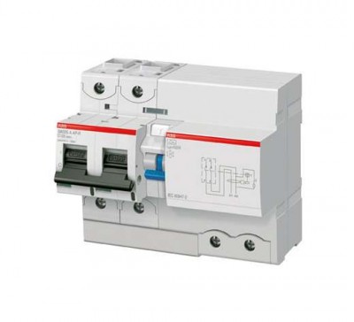 Выключатель автоматический дифференциального тока D 125А 300мА тип A DS802N ABB 2CCA892005R0841