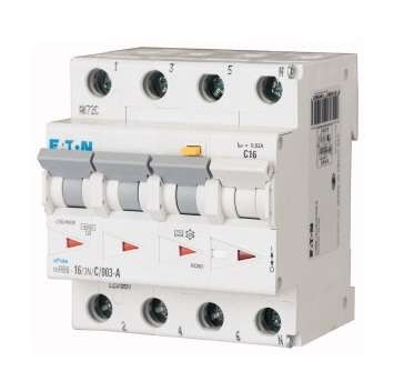 Выключатель автоматический дифференциального тока 4п C 32А 300мА 6кА mRB4-32/3N/C/03-A EATON 167510
