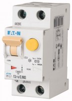 Выключатель автоматический дифференциального тока 2п C 13А 30мА AC 10кА PFL7-13/1N/C/003-DE EATON 263531