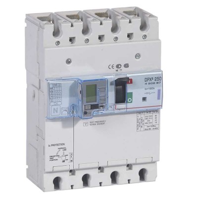 Выключатель автоматический дифференциального тока 4п 160А 50кА DPX3 250 термомагнитн. расцеп. Leg 420287