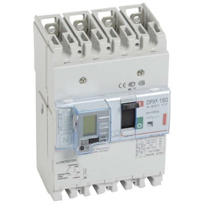Выключатель автоматический дифференциального тока 4п 160А 36кА DPX3 160 термомагнитн. расцеп. Leg 420117