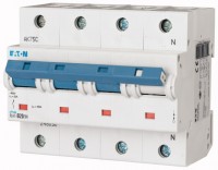 Выключатель автоматический модульный 4п (3P+N) B 20А 25кА PLHT-B20/3N EATON 248050