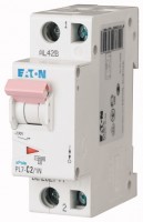 Выключатель автоматический модульный 2п (1P+N) C 2А 10кА PL7-C2/1N EATON 262744