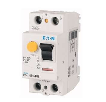 Выключатель дифференциального тока (УЗО) 2п 25А 300мА тип AC 4.5кА PF4-25/2/03 EATON 293168