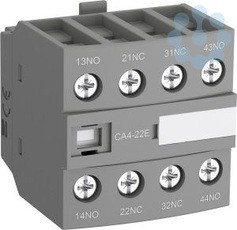 Блок контактный дополнительный CA4-04N (4НЗ) для контакторов AF09…AF38 и реле NF09…NF38 ABB 1SBN010140R1204