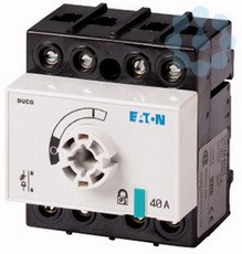 Выключатель-разъединитель Duco 3п+прох.N 40А без оси и рукояти DCM40/1 EATON 1314105