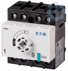Выключатель-разъединитель Duco 4п 63А без оси и рукояти DCM63/4 EATON 1314016