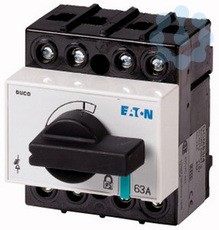Выключатель-разъединитель Duco 4п 63А с рукоятью DCM63/4 EATON 1314006