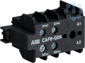 Контакт дополнительный CAF6-02K фронт. уст. для миниконтактров K6 и KC6 ABB GJL1201330R0009