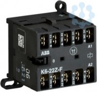 Миниконтактор K6-22-Z -F 3А 400В AC3 катушка 48В AC ABB GJH1211003R0223
