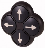 Кнопка 4-х позиционная конфигурируемая; черн. лицевое кольцо M22S-D4- - EATON 279414
