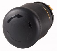 Головка кнопки M22S-PVT аварийной остановки отмена фиксации поворотом; черн. лицевое кольцо EATON 271499