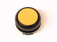 Головка кнопки M22S-D-Y без фикс. желт.; черн. лицевое кольцо EATON 216599