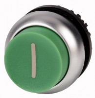 Головка кнопки M22-DH-G-X1 выступающая без фикс. зел. EATON 216657