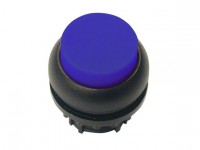 Головка кнопки с подсветкой выступающие без фикс. син.; черн. лицевое кольцо M22S-DLH-B EATON 216974