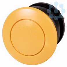Головка кнопки M22S-DP-Y грибовидная без фикс. желт.; черн. лицевое кольцо EATON 216719