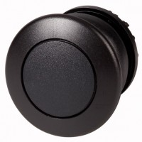 Головка кнопки M22S-DP-S грибовидная без фикс. черн.; черн. лицевое кольцо EATON 216713