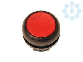 Головка кнопки с подсветкой без фикс. красн.; черн. лицевое кольцо M22S-DL-R EATON 216926