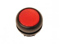 Головка кнопки с подсветкой без фикс. красн.; черн. лицевое кольцо M22S-DL-R EATON 216926