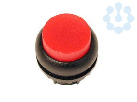 Головка кнопки с подсветкой выступающие без фикс. красн.; черн. лицевое кольцо M22S-DLH-R EATON 216968