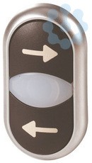 Кнопка двойная с сигнальной лампой; с инд. гравировкой M22-DDL- - - EATON 226770