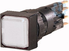 Индикатор световой плоский лампа накал. 24В Q18LF-WS/WB бел. EATON 088059