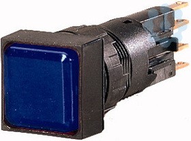 Индикатор световой плоский лампа 24В Q25LF-BL/WB син. EATON 088761