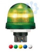 Лампа-маячок сигнал. KSB-306Y 24В AC/DC мигающая со светодиод. желт. ABB 1SFA616080R3063