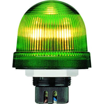 Лампа-маячок сигнал. KSB-305G 24В AC/DC постоянного свечения со светодиод. зел. ABB 1SFA616080R3052