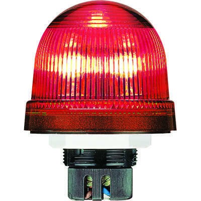Лампа-маячок сигнал. KSB-306R 24В AC/DC мигающая со светодиод. красн. ABB 1SFA616080R3061