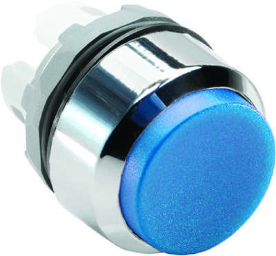 Кнопка MP4-20L выступающая без подсветки с фикс. син. (только корпус) ABB 1SFA611103R2004