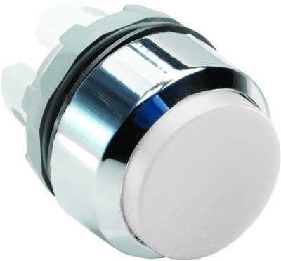 Кнопка MP3-20W выступающая без фикс. без подсветки бел. (только корпус) ABB 1SFA611102R2005