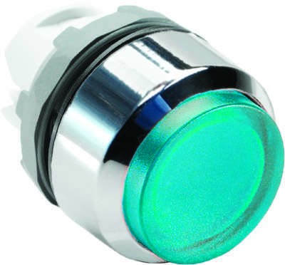 Кнопка MP4-21L выступающая с подсветкой с фикс. син. (только корпус) ABB 1SFA611103R2104