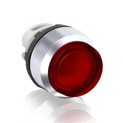 Кнопка MP3-31R выступающая (только корпус) с подсветкой без фиксации красн. ABB 1SFA611102R3101