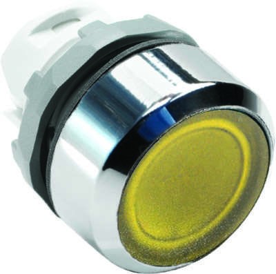 Кнопка MP2-21Y с фикс. с инд. желт. ABB 1SFA611101R2103