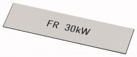 Шильдик FR 37KW XANP-MC-FR37KW EATON 155340