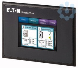 Система мониторинга BreakerVisu подключение до 8 устройств цветной дисплей 3.5дюйма SmartWire DT NZM-XMC-MDISP35-SWD EATON 172765