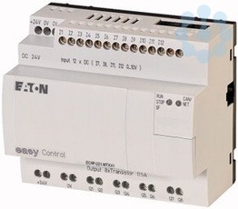 Контроллер компактный 24В DC 12DI (4 AI) 8 DO (T) CAN EC4P-221-MTXX1 EATON 106392