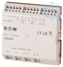 Модуль ввода/вывода + подключение термопары MFD-TP12-NI-A диапазон А 6DI (2 AI) 4DO -Транс EATON 106044
