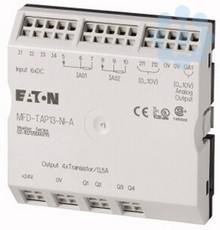 Модуль ввода/вывода + подключение термопары MFD-TAP13-NI-A диапазон А 6DI (2 AI) 4DO -Транс 1AO EATON 106047