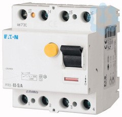 Реле контроля токов утечки 4п 0.1А (AC/DC) 5кА PFR3-1-S/A EATON 235867