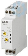 Реле времени ETR2-21 24-240В AC 24-48В DC импульс при включение 1 перекидн. контакт EATON 262687