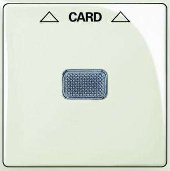 Плата центральная (накладка) для механизма карточного выкл. 2025 U Basic 55 chalet-white ABB 2CKA001710A3937