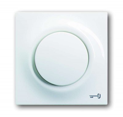 Клавиша для механизма 1-кл. выкл./переключ./кнопки с лампой подсветки и символом 